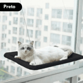 Cama suspensa de janela para gato