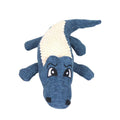 Brinquedo Jacaré Interativo Cartoon Animal Plush Chew, brinquedo de pelúcia macia para pets, projetado para morder e brincar interativamente, promovendo hábitos dentais saudáveis